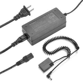 Kingma LP-E17 LP E17 Dummy Battery Kit with AC Power Supply Adapter