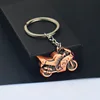 Moto vintage rouge