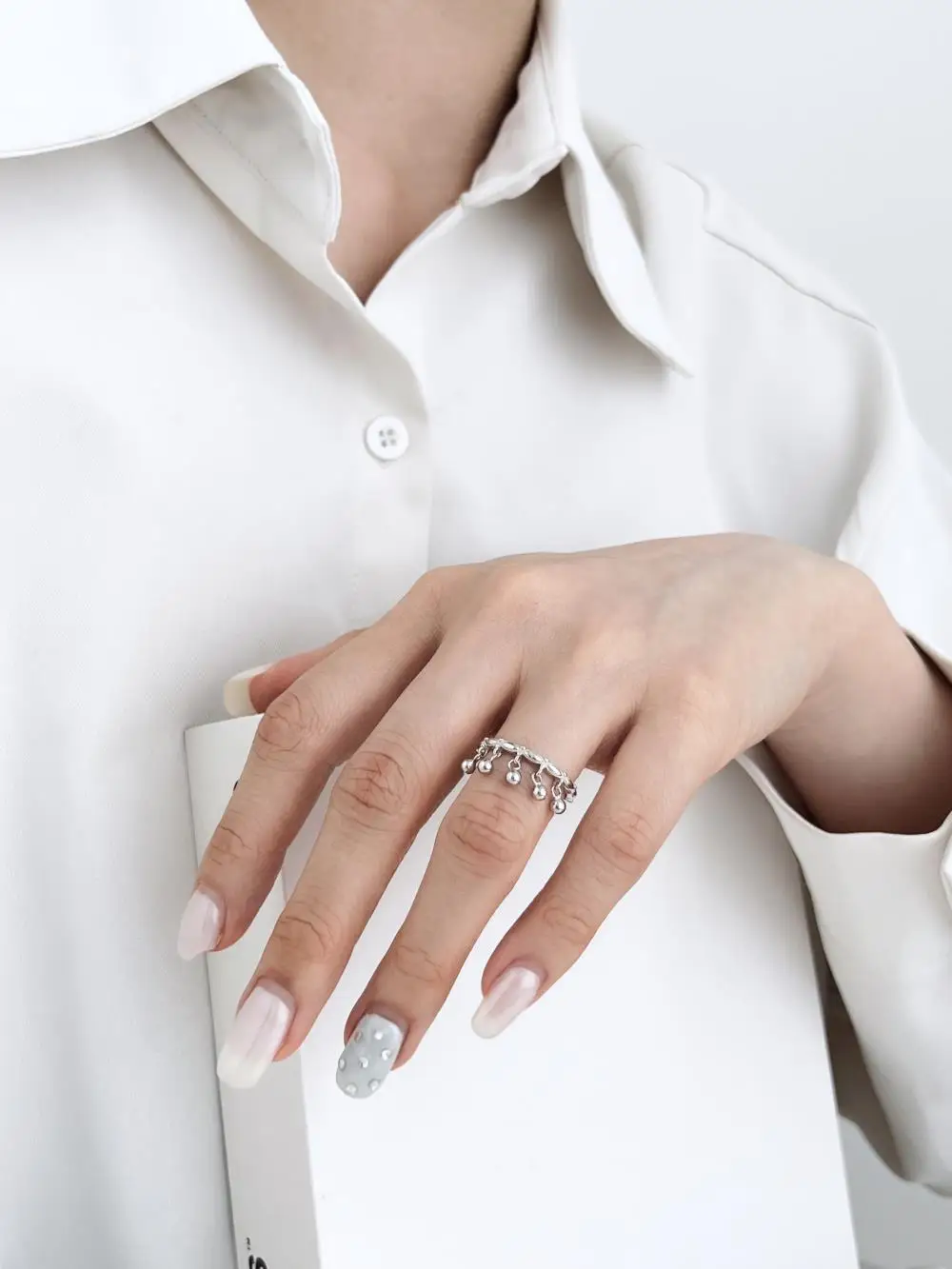 KAKODIY Beehive Elegant Engagement Wedding 5A Zircon 925 Sterling Silver Ring for Women detail 1