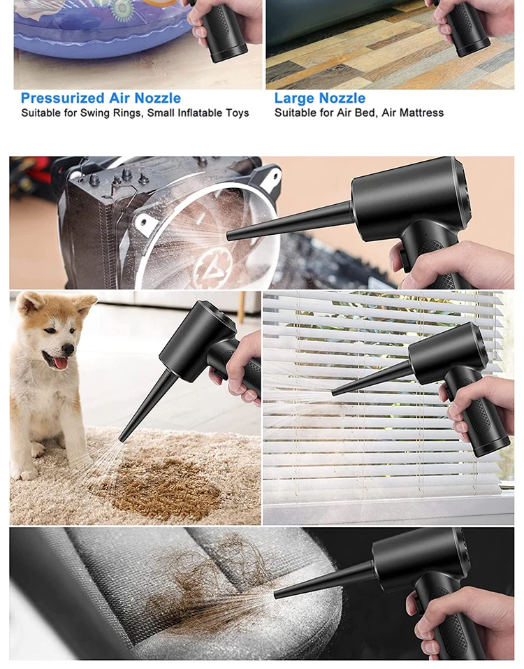 Cordless Electric Air Duster Blower for Electronics Cleaning - OEM