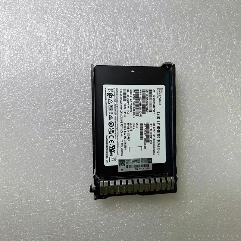 HPE 960GB SATA 6G SSD - Reliable Performance & Durability