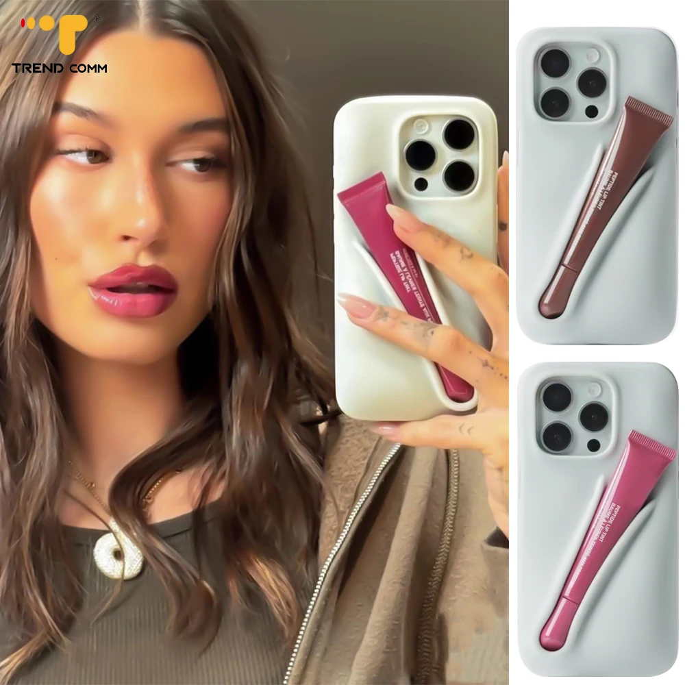 Fashion Style Designer Lip Gloss And Lipstick Lipgloss Holder Cute