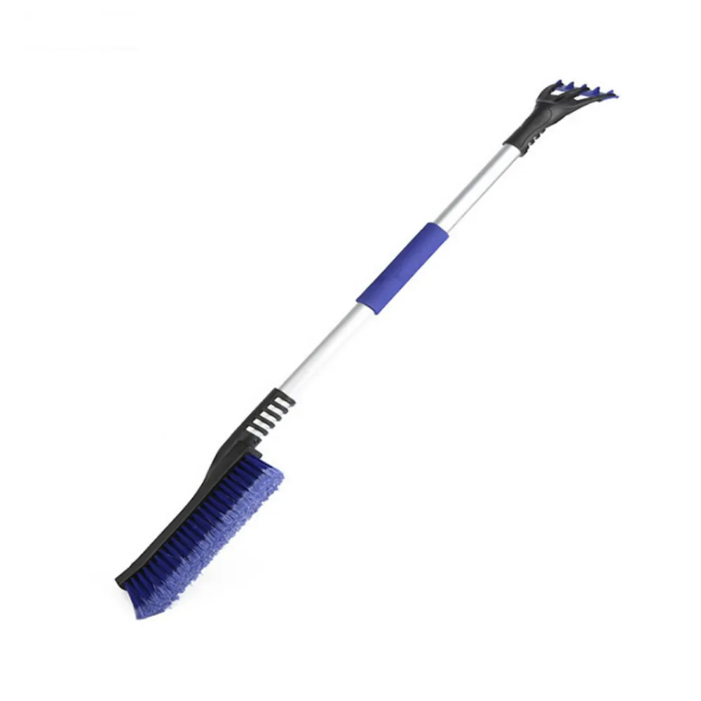 TIIKERI Foam Grip Car Best Snow Brush Extendable snow scraper with brush for car Truck SUV Windshield