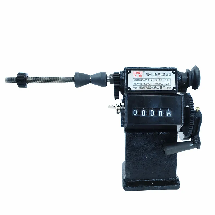 
 QIPANG Low price Hand Coil Winding Machine pay-up Cable Feeding Machine NZ-1 Wire Coiling Machine  