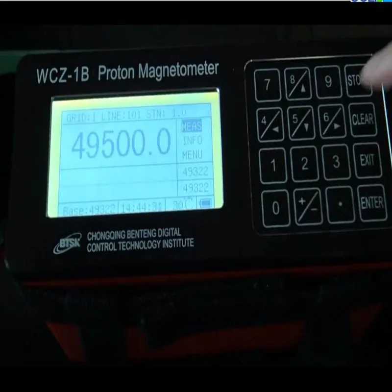 Proton Magnetometer Detection Gold Mineral Proton Precession Magnetometer