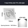 Tête MR16-7W-1 - Blanc - 6000K