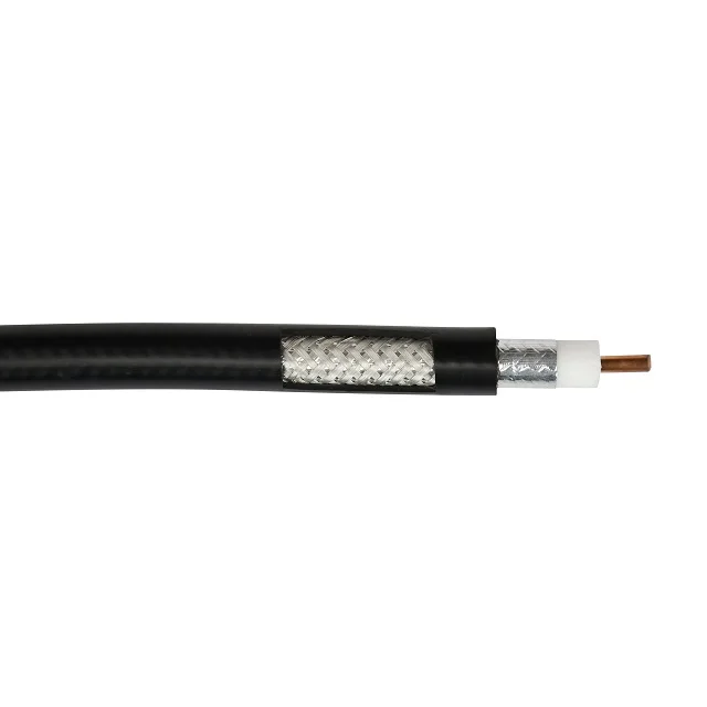 RF OEM White TPE Jacket LSR195 Equivalent Cable with SMA Male to SMA Male Low Loss for Antenna System