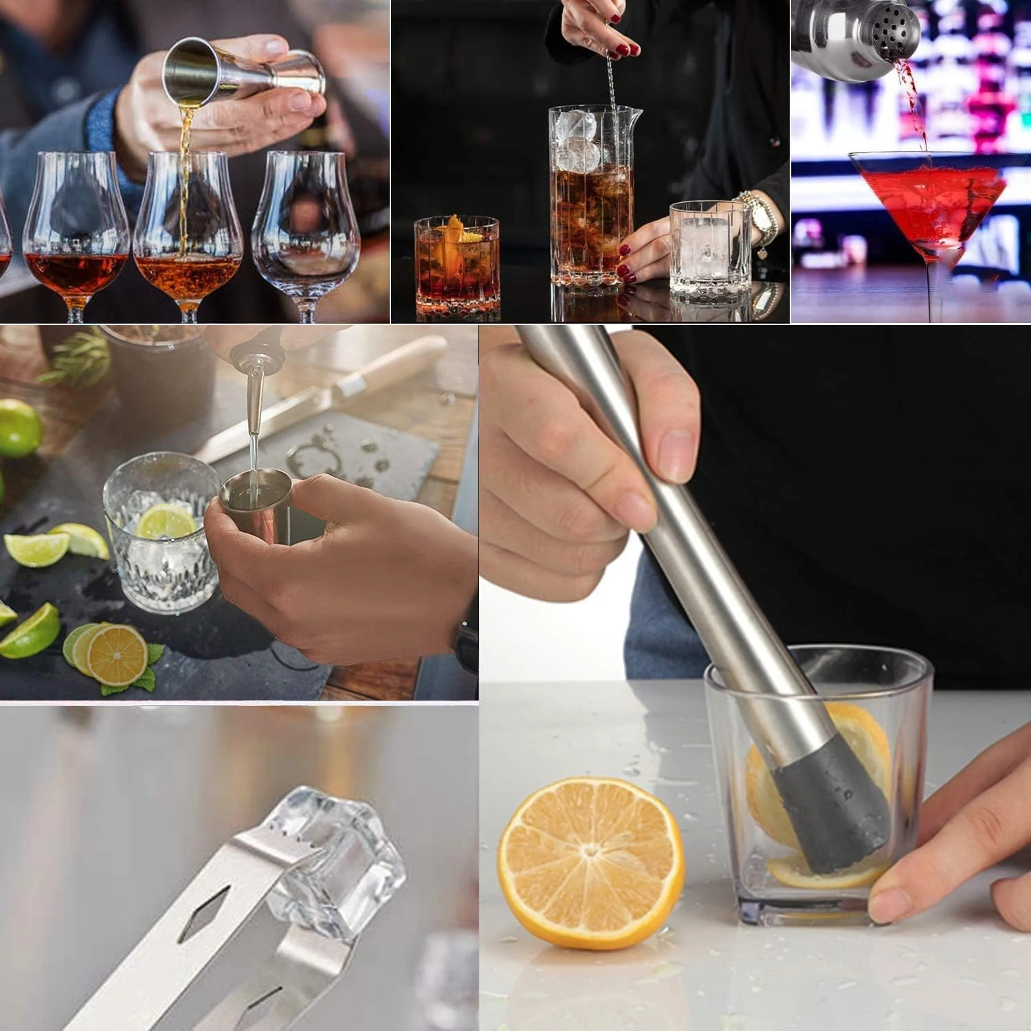 2 Oz 1 Oz Cocktail Jigger Cup 304 Foodgrade Stainless Steel Measure