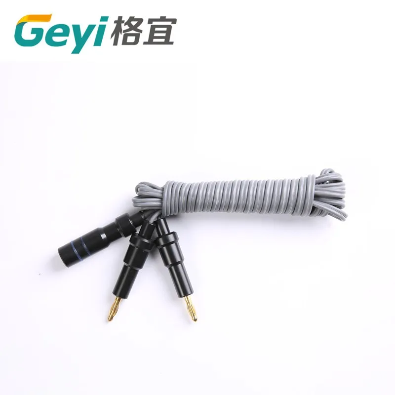 Laparoscopic Surgical Instruments Forceps Curved Bipolar Forceps