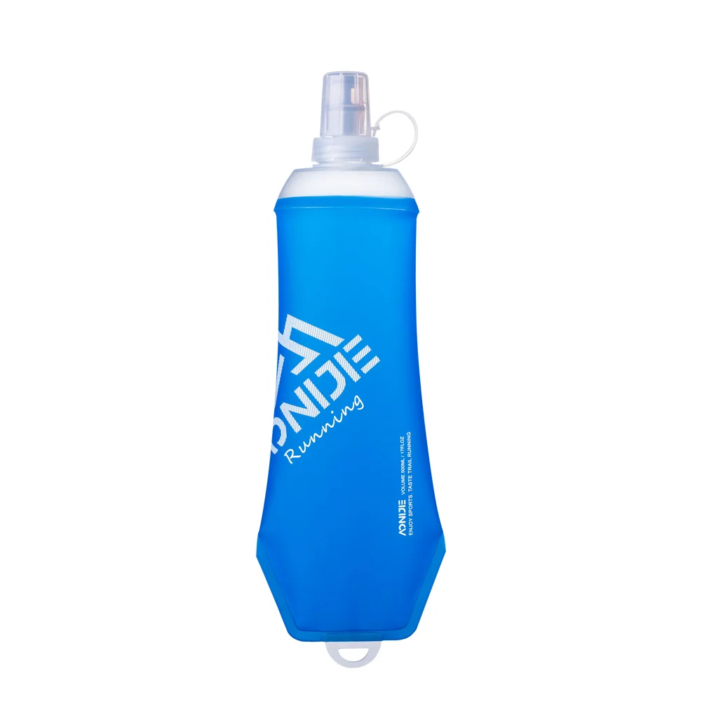 Sports 500mL Collapsible Soft Kettle Outdoor Cycling Silicone Water Bottle 3 