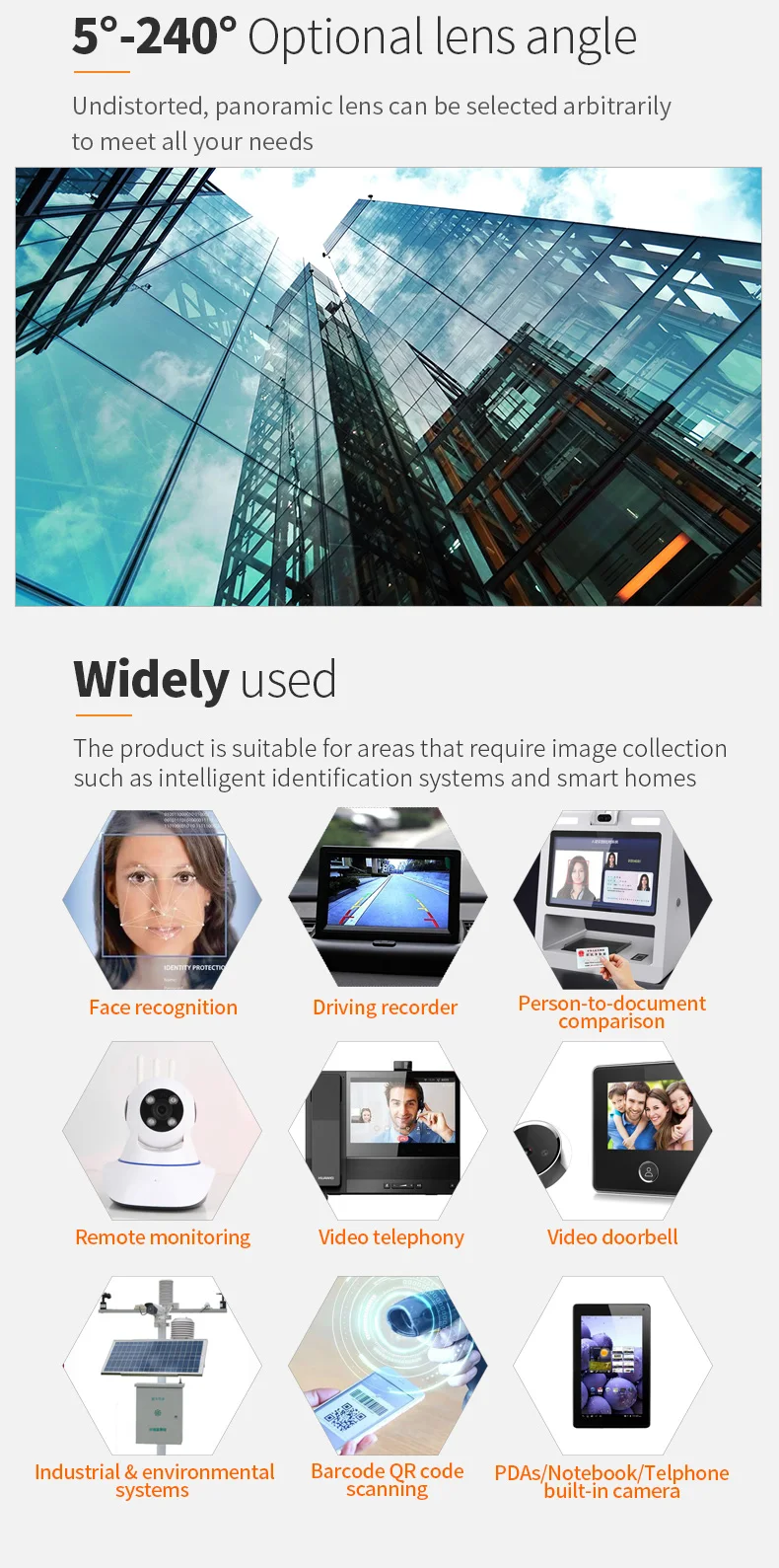 DGZX HD 0.3MP VGA Binocular DVP interface GC0328 Scanning pen translation pen IR Camera Module插图3