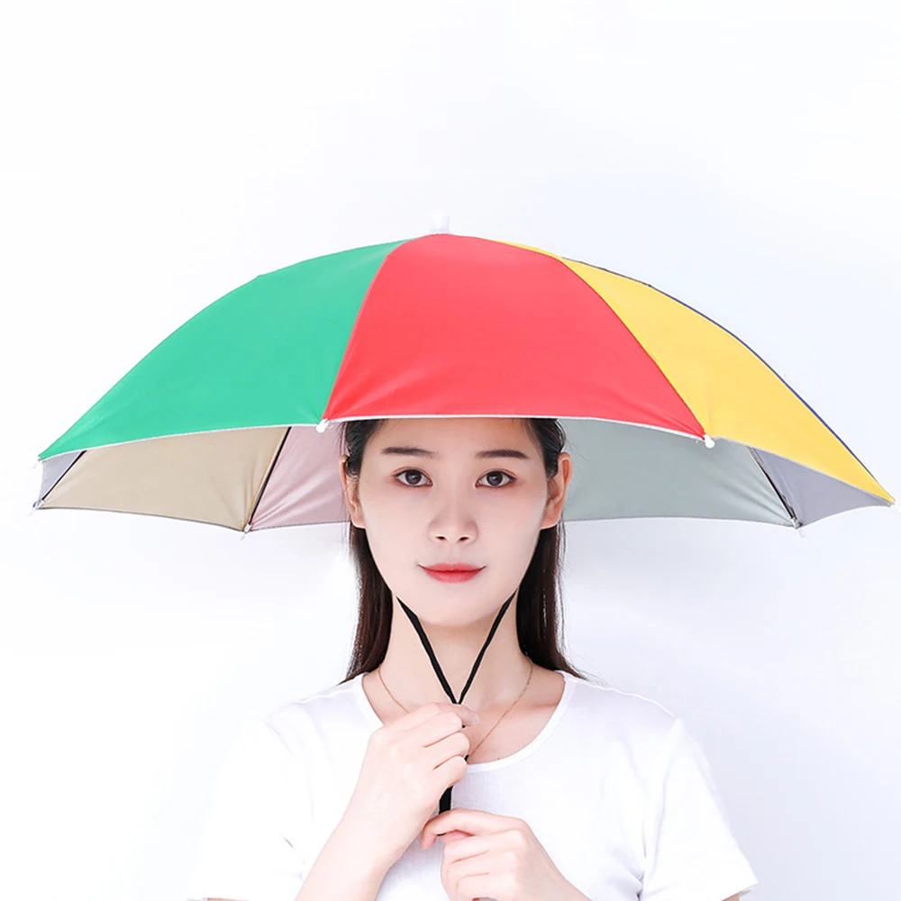 Chapeau Parapluie Pliable Adulte – Casquette Parasol Anti-UV Et Pluie Pour Pêche, Randonnée, Jardinage – Léger Et Pratique !