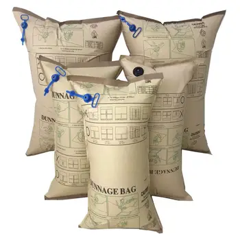 Manufacturer's Protective Inflatable Airbag Cushion Bag Kraft Paper Safety Container for Transportation Air Dunnage Bags