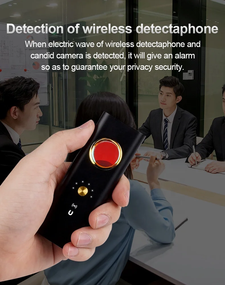 Rilevatore Di Telecamere Nascoste Anti-Spia – Portatile, Segnale Wireless, Nuovo (T15)