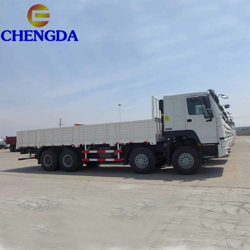 Подержанный грузовик HOWO Shacman 50t 12 колес 8x4 для продажи