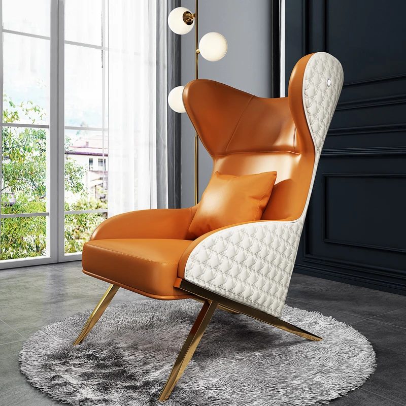 1人掛けソファ yuki SWAN CHAIR ORANGE 1人掛けソファ yuki SWAN CHAIR ORANGE Amazon.com: FCD Swan