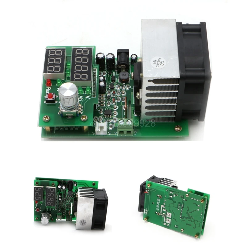 Тестер емкости аккумулятора с электронной нагрузкой и постоянным током 9.99A 60 Вт 30