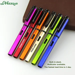 Colorful Plastic Gel Pen Customizable Logo 0.5mm Writing Width Ballpoint Style  Student Hotel Office Use Pen