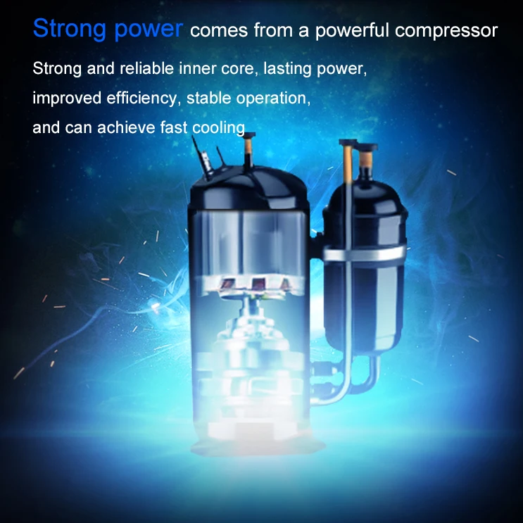 Eac1009 Auto Air Conditioning 24v Electric Split Truck Parking Air