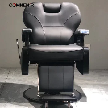 Luxury barber chair hair salon special lift can be put down hair chair net red hair salon stool cutting chair factory wholesale