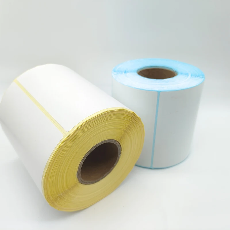 Custom Colour Factory Wholesale 4" X 6" Self Adhesive Printer Direct Thermal Shipping Sticker for USPS FBA UPS Ebay 4x6 supplier