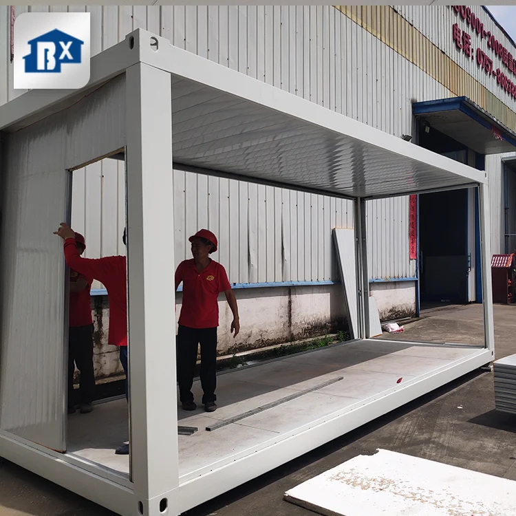 Китайский сборный плоский дом, модульные дома, обзоры 20 футов, модульный контейнер с болтами, роскошные сборные дома