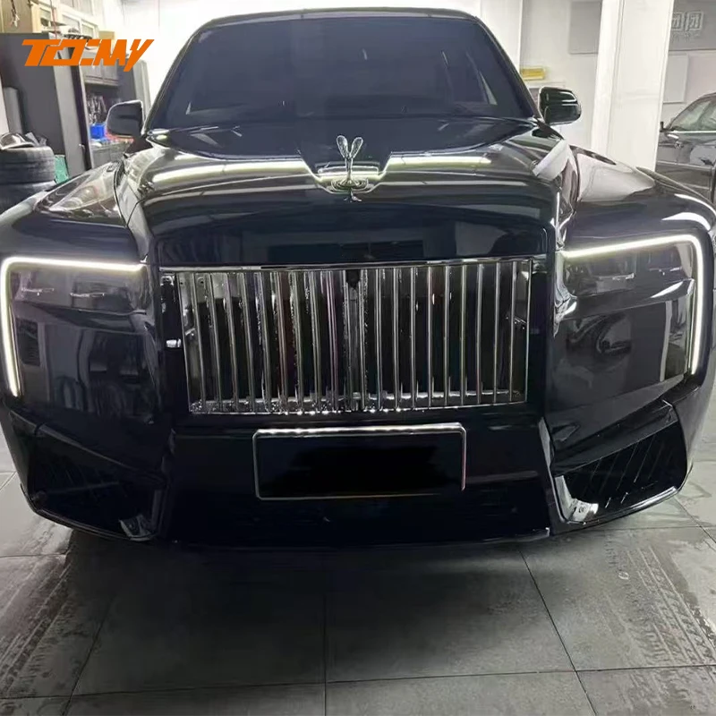 TDCMY for Rolls Royce Cullinan Bumper Kit 18-24 Upgrade 2025 Old to New Version Body Kit Without Original Factory LED Headlights supplier