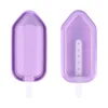 Forma de punta de lápiz violeta claro