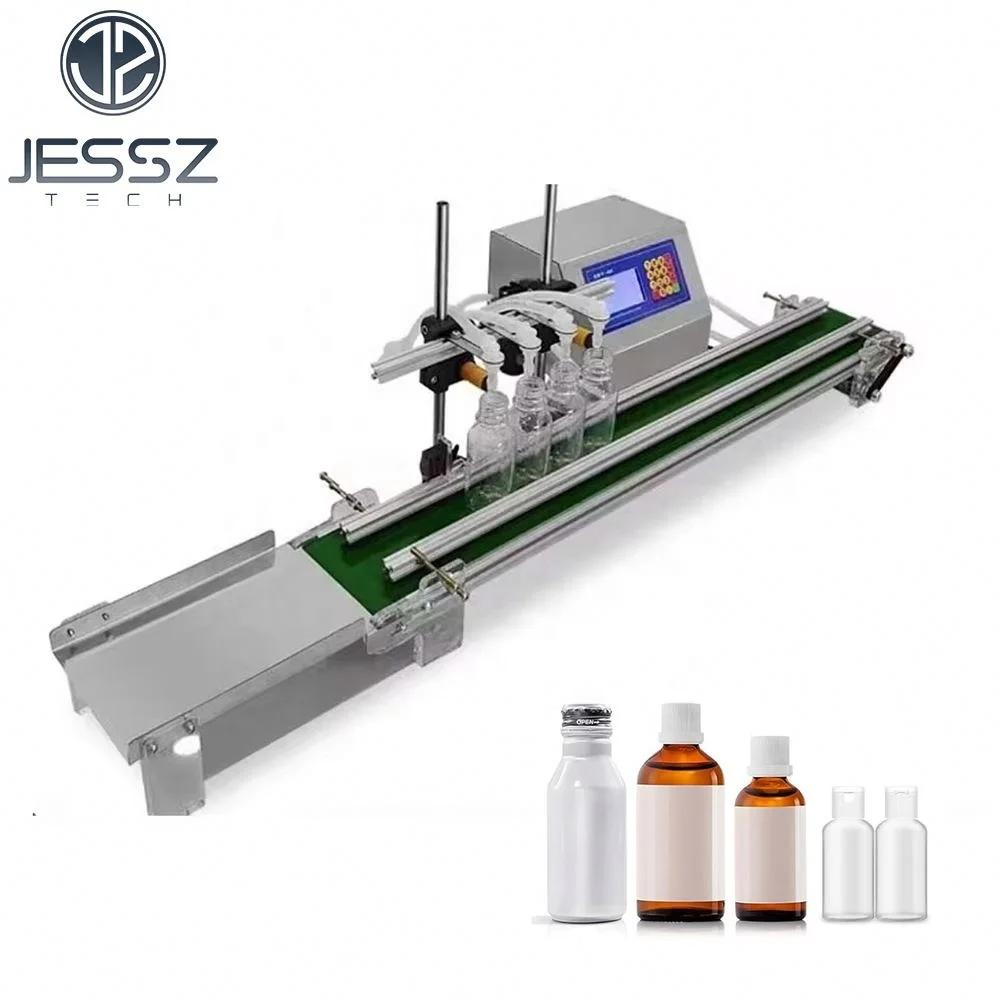 Bottling Machine With 2-4 Nozzles for Gin Vodka Small Scale Glass Bottle Liquor Bottling/alcohol Whiskey Filling Equipment