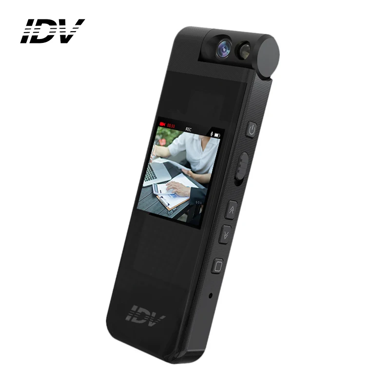 Customized HD Mini Camera 120 Degrees Wide Angle Audio Video Recording 670mAh Battery Capacity Body Camera with Clip