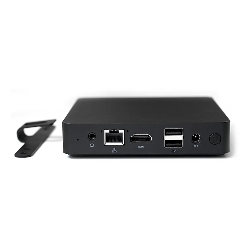 Best-selling Android Digital Signage box powered by RK3566 features VGA HD USB ota ports TF with wifi wireless connectivity