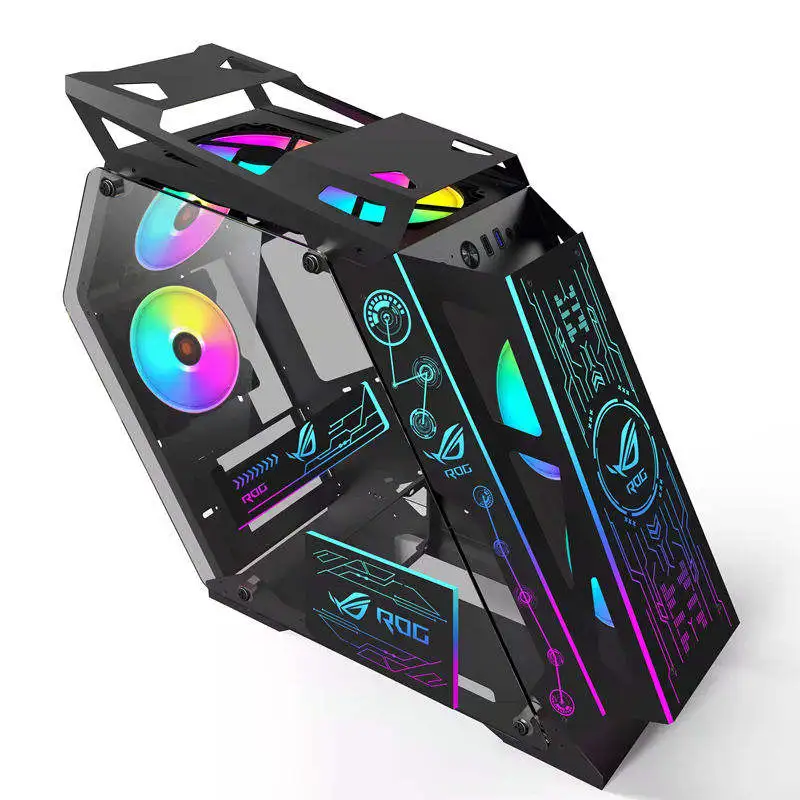 High Quality Desktop Gaming PC Case with Side Panel Window