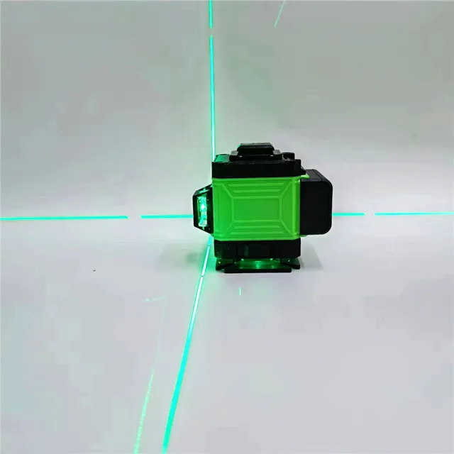 High Precision Industrial Laser Infrared Wall Pasting Instrument 8-Wire/12-Wire/16-Wire Automatic Leveling Green Light Line