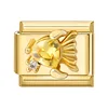 Golden-bottomed fish gold
