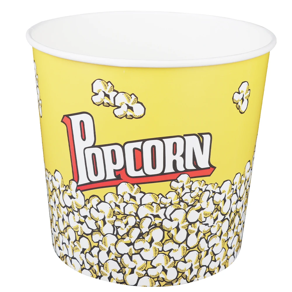 customized wholesale recyclable fried chicken buckets food grade packaging disposable big popcorn bucket