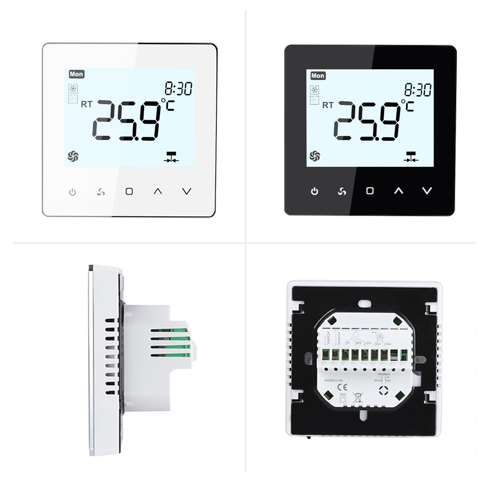 Smart Wifi Thermostat Hvac Systems Modbus Digital Duct Heating Fan Coil