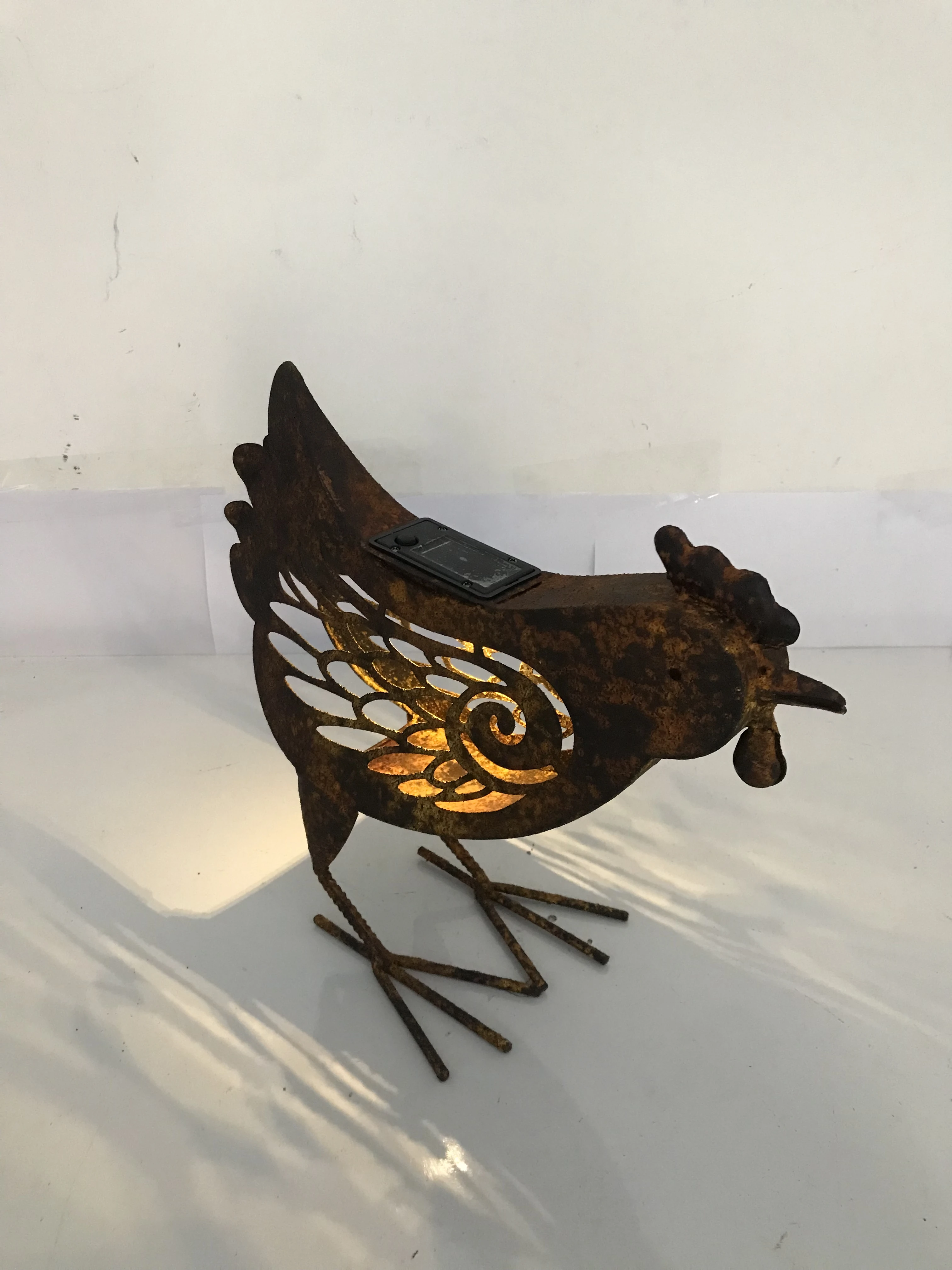 Metal  Chicken  Sculpture Supplies   animal  As pictures showed