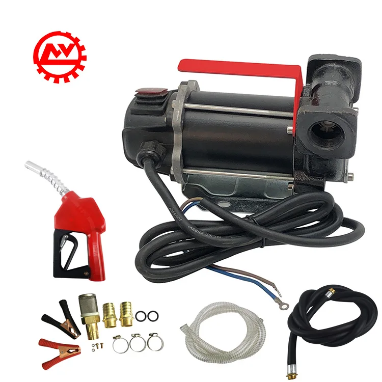 Электрический портативный дизельный масляный мини-барабан автомобильный диспенсер для топлива 12 В 24