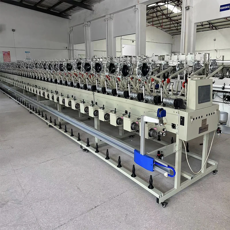 Yarn Doubling  Machine with TFO or 5 to 1 Position Thread Doubling  4 or 6 Heads Cotton Yarn Joining Machine