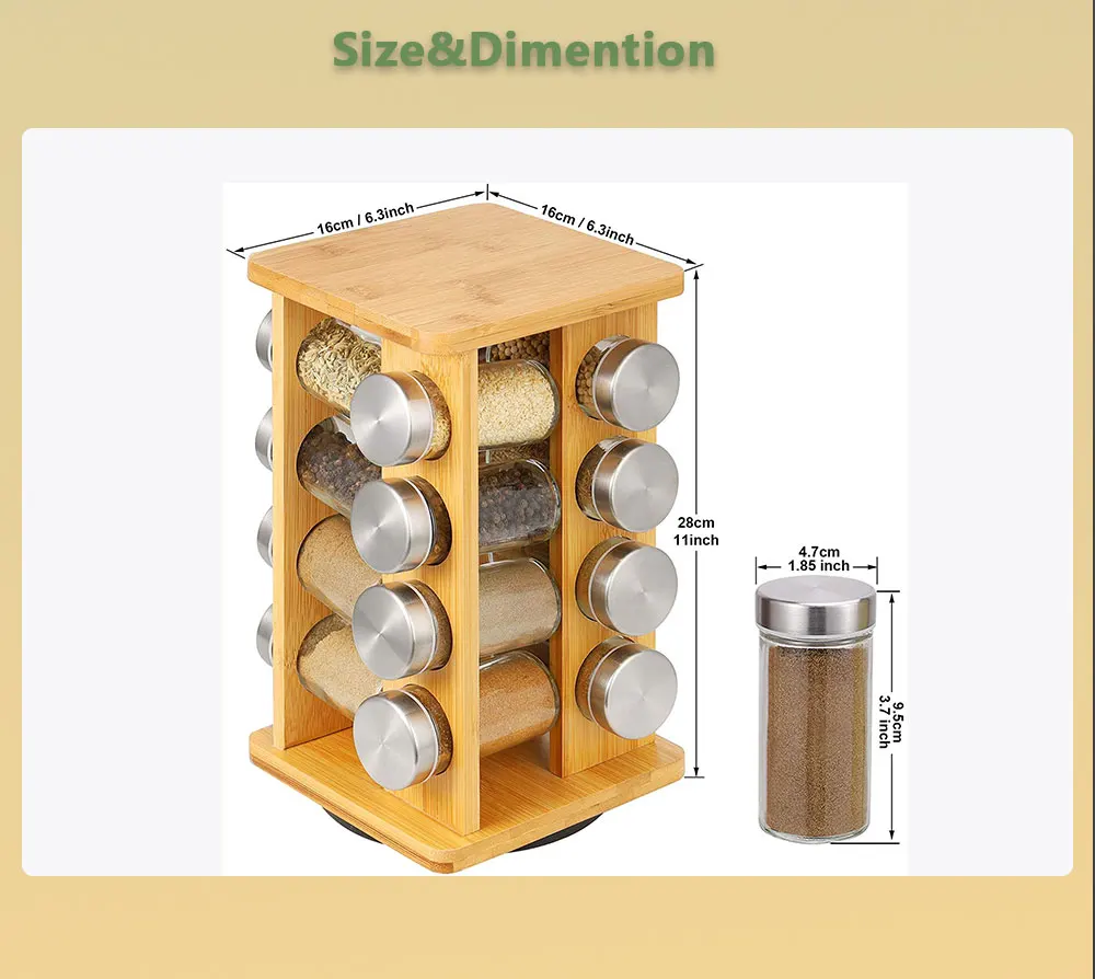 Especiero Giratorio Spices Ebt Eligible Space Saving Kitchen Gadgets