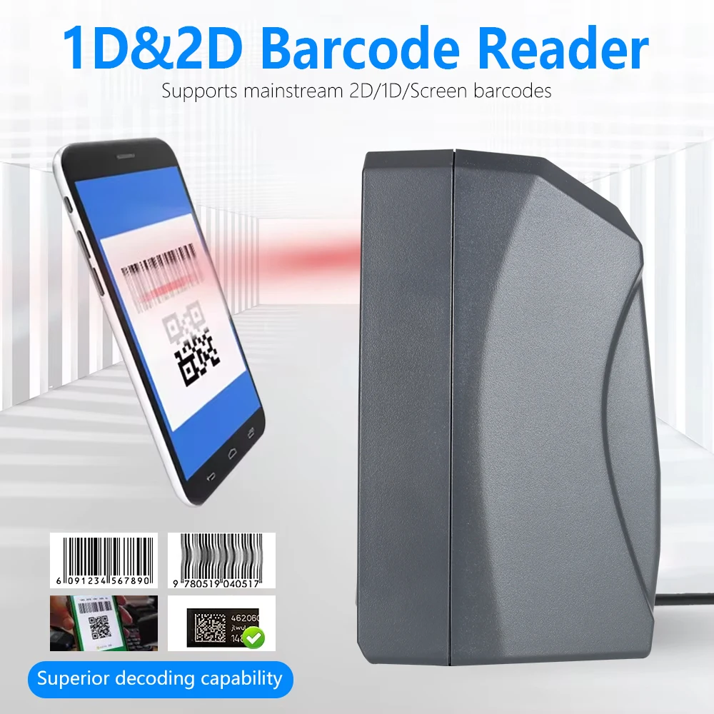 Auto Scan Reader NT 4600 2D Barcode & QR Code Scanner for PC - USB ...