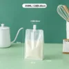 Sellado de ocho bordes esmerilado 350ml-boca pequeña 24c-086 engrosada