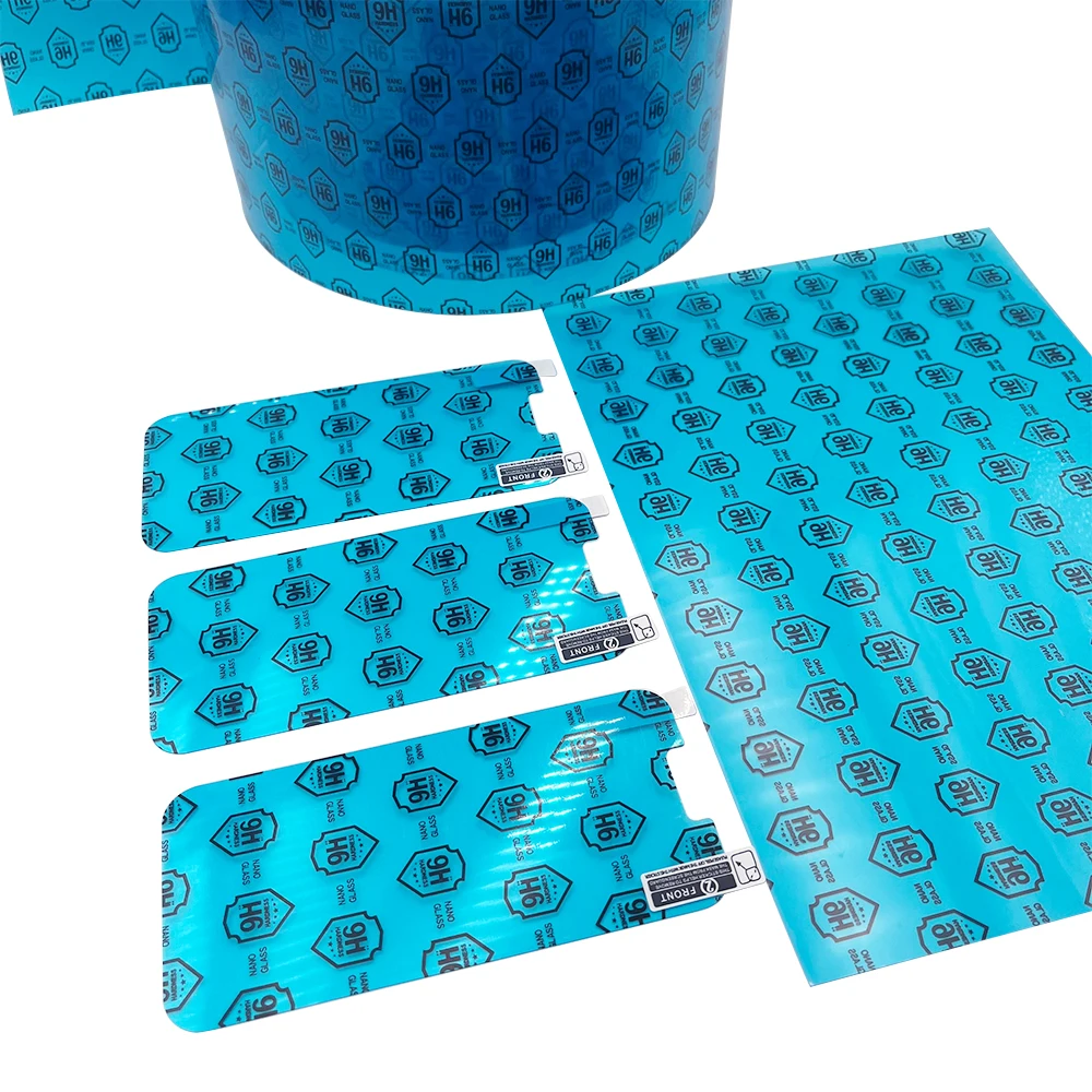 Somostel Wholesale Factory 0.33mm 9H Hardness Tempered Glass High Clear Anti-fingerprint Screen Protector Film for Samsung