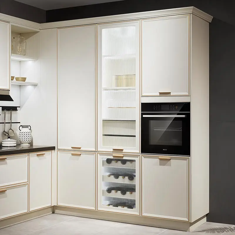 Lujo Alta Calidad Aluminio Proveedor Popular Para Gabinetes Modulares Gabinete De Cocina