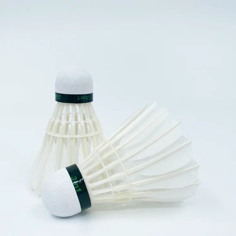 Hot Sale 3in1 Badminton Shuttlecork High Quality Material Selected Feather Suitable for Outdoor Sport