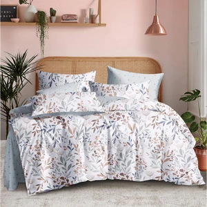 KOSMOS Designer Comforter Set Printed Botanical Pattern Bed Sheet Fitted Sheet 100% Polyester for Home Hotel Use Factory Direct