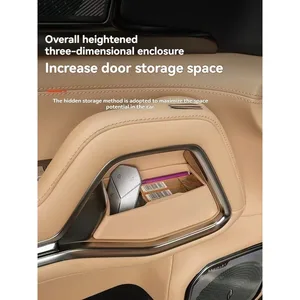 For Equation Leopard 8 Car Door Storage Box Door Slot Storage Box Silicone Pad Interior Leopard 8 Modification Decoration