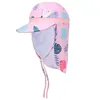 Chapeau de protection solaire bleu poudre 351