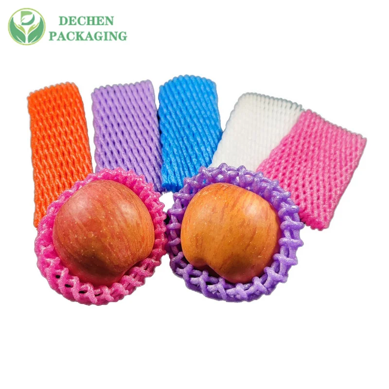 Tubular Foam Socks Packaging Sleeve Mesh Custom Plastic Net Watermelon