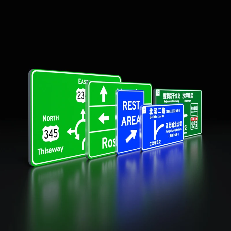Lightemitting Road Traffic Signs Reflective Sheeting For Traffic Signs